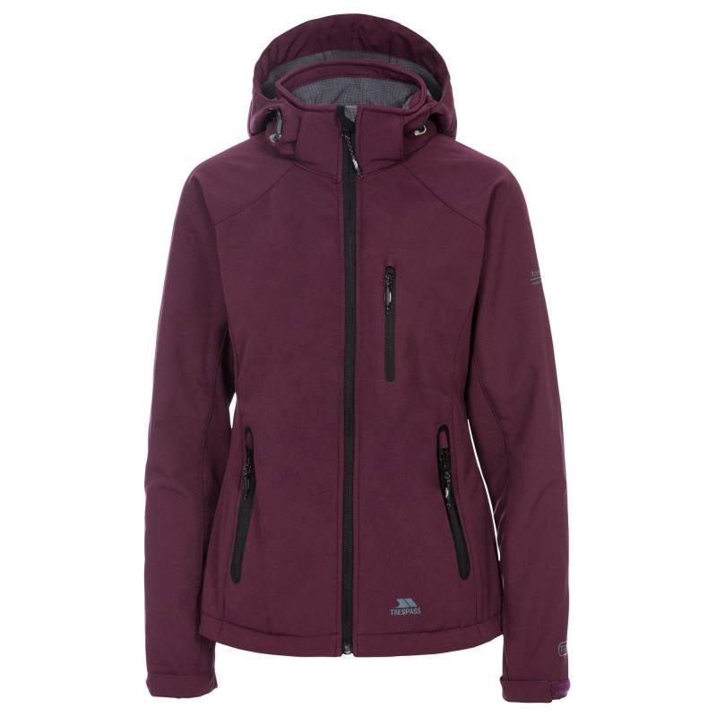 Softshelljacke Bela Ii, Wasserdicht Damen Lila XS von Trespass