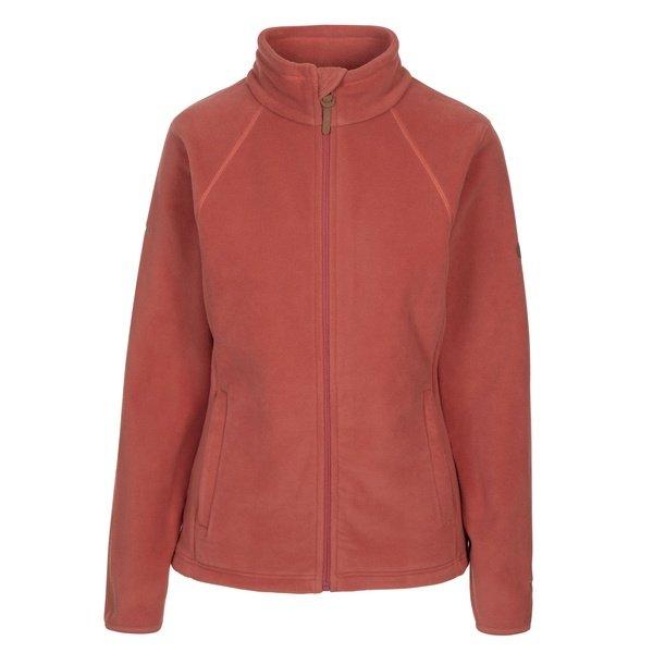 Trouper Fleecejacke Damen Rot L von Trespass