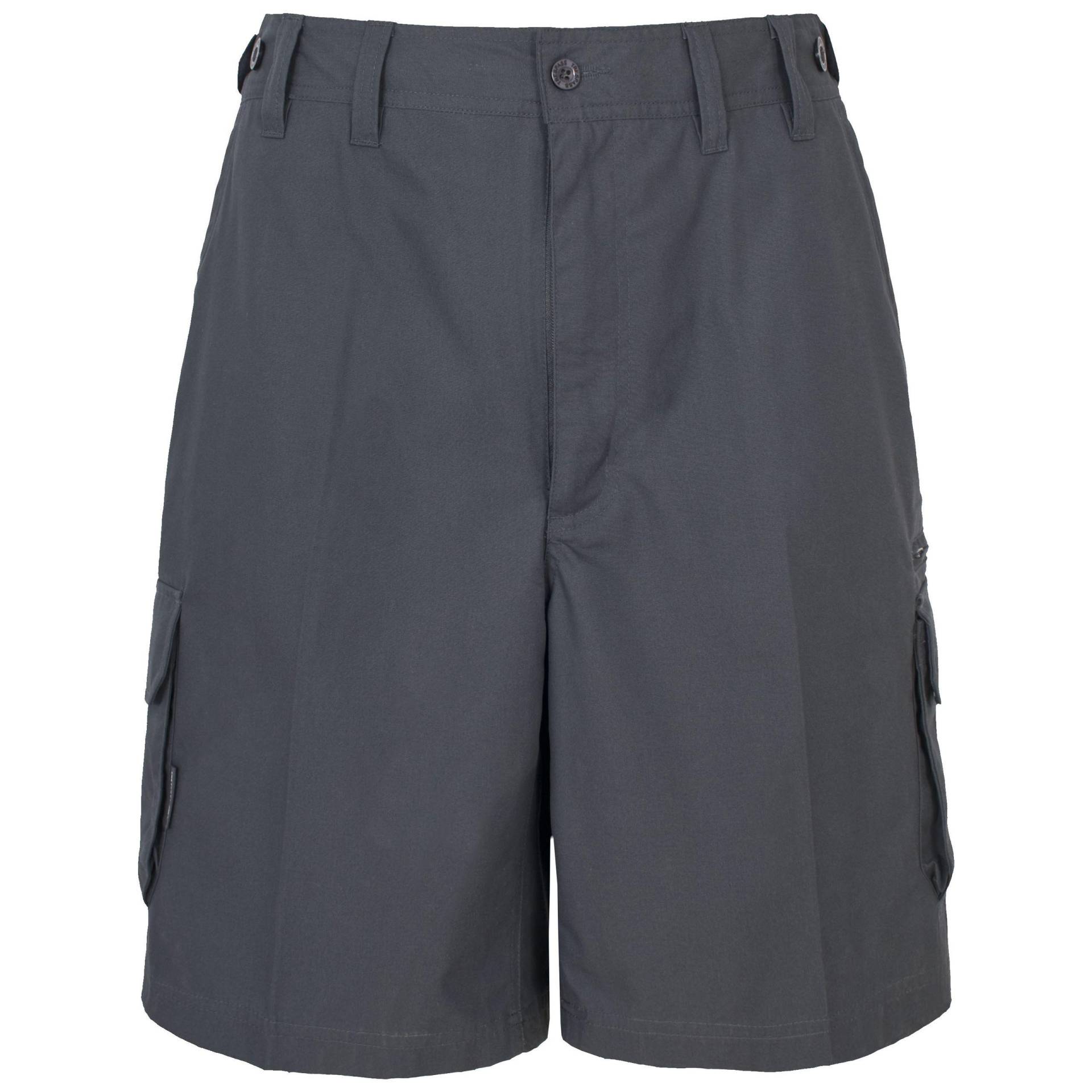 Wanderhose Cargoshorts Gally, Wasserabweisend Herren Grau L von Trespass