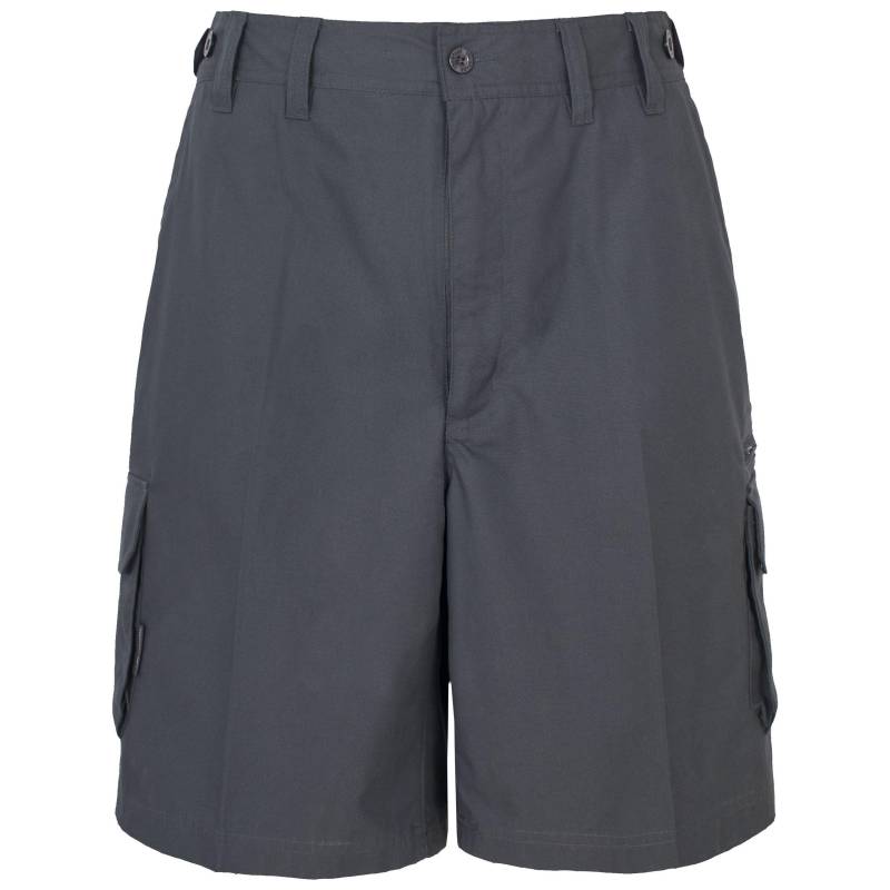 Wanderhose Cargoshorts Gally, Wasserabweisend Herren Grau XS von Trespass