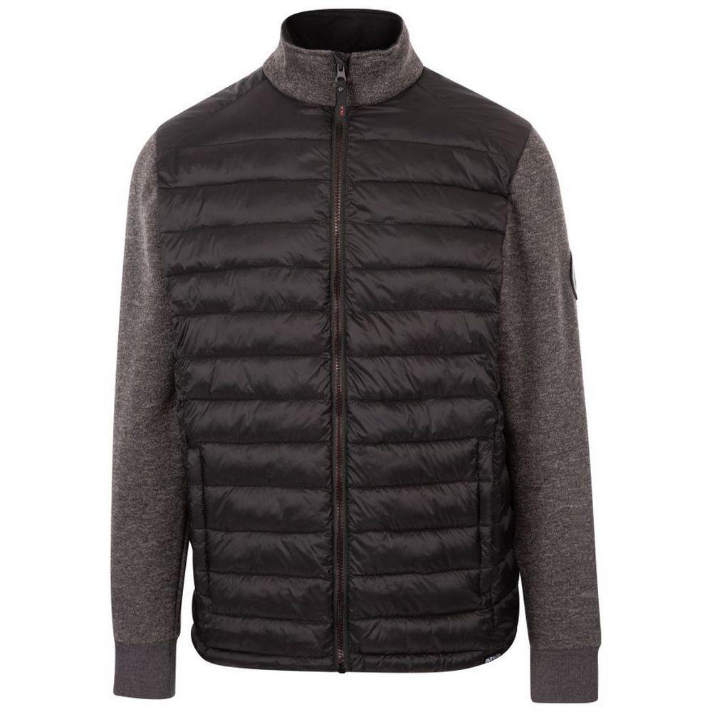 Warner Steppjacke Herren Schwarz L von Trespass