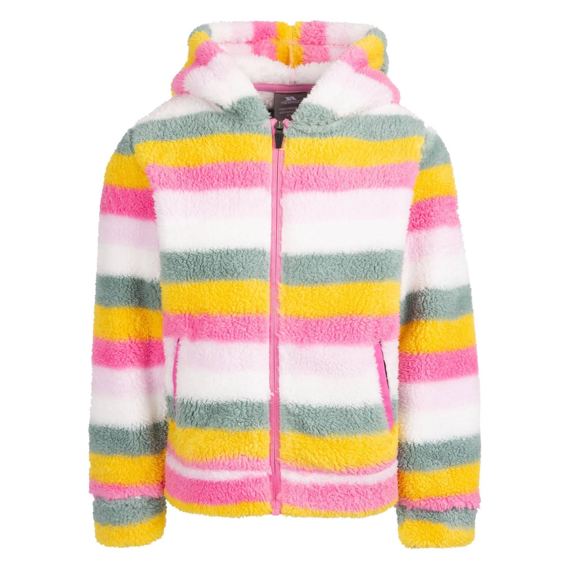 Wonderful Fleecejacke Mädchen Pink 104 von Trespass