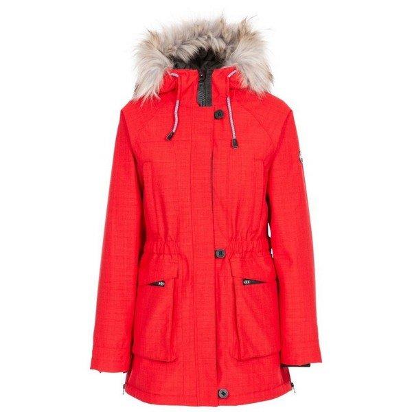 "caption" Parka, Wasserfest Damen Rot Bunt M von Trespass