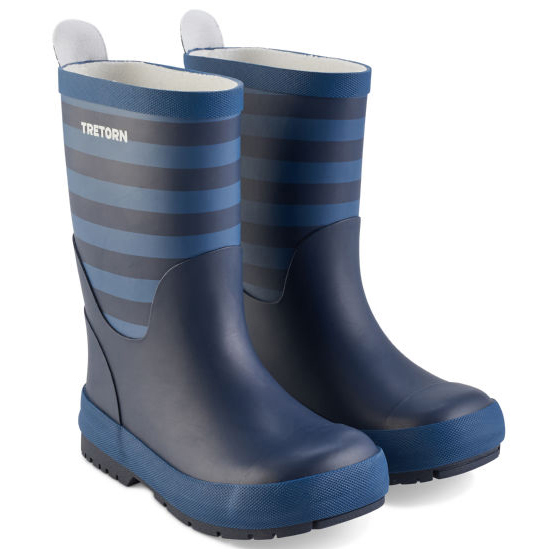 Tretorn - Kid's Gränna - Gummistiefel Gr 22 blau von Tretorn