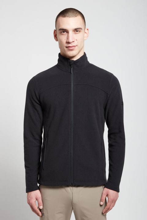Trevolution Classic Ilan Fleecejacke schwarz Trevolution Classic Ilan Fleecejacke schwarz von Trevolution