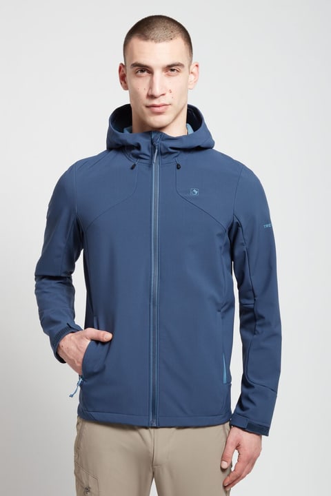 Trevolution Classic Isaac Softshelljacke marine von Trevolution