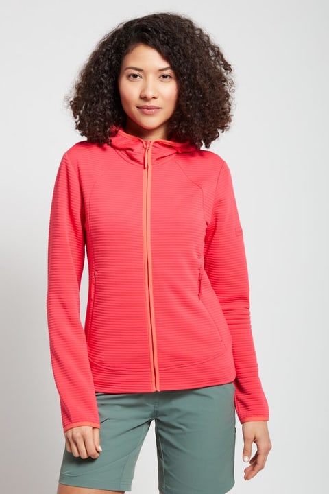 Trevolution Classic Isla Fleecejacke himbeer Trevolution Classic Isla Fleecejacke himbeer von Trevolution