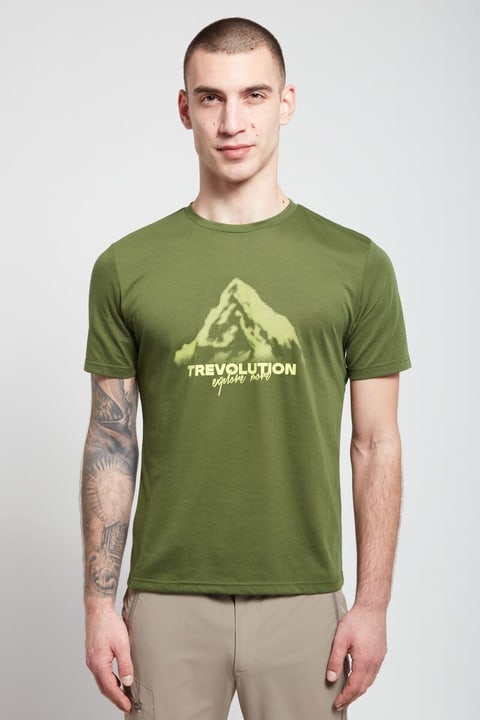 Trevolution Classic Ivo Funktionsshirt olive von Trevolution