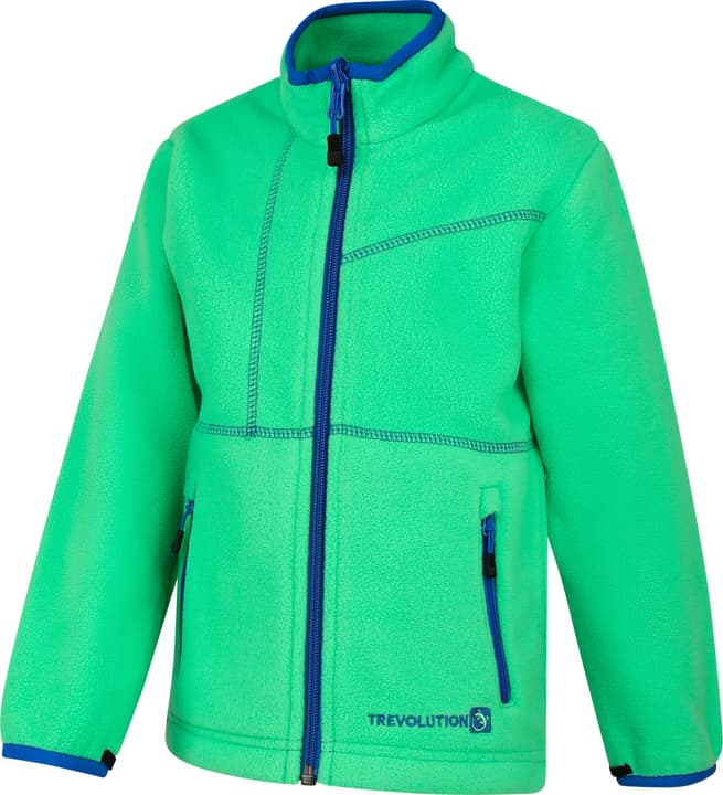 Trevolution Fleecejacke Fleecejacke grün von Trevolution