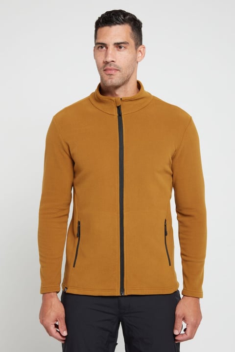 Trevolution Fleecepullover Fleecepullover cognac von Trevolution