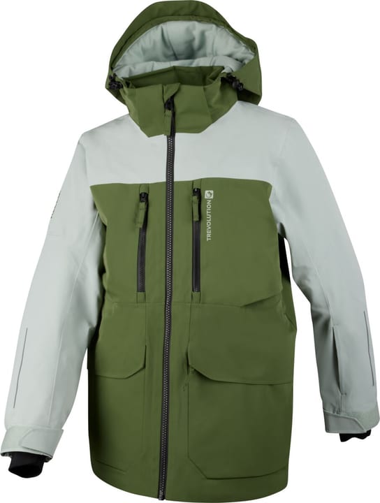 Trevolution Snowboardjacke Colorblock Snowboardjacke khaki von Trevolution