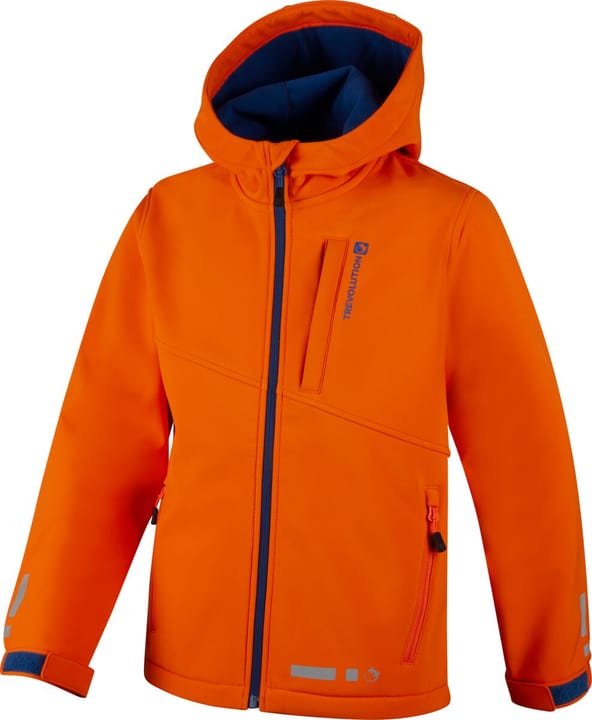 Trevolution Softshelljacke Softshelljacke orange von Trevolution