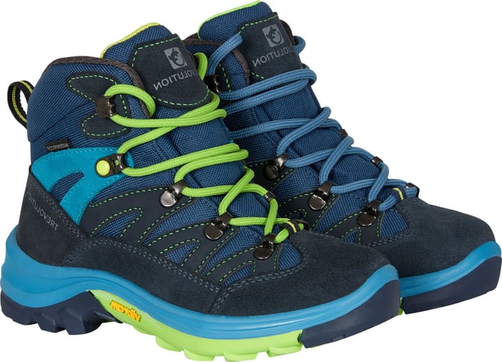 Trevolution Wolf Point WP Mid Wanderschuhe blau von Trevolution