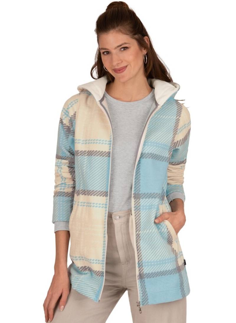 Trigema Fleecejacke »TRIGEMA Fleece-Jacke mit Kapuze« Trigema Fleecejacke »TRIGEMA Fleece-Jacke mit Kapuze« von Trigema