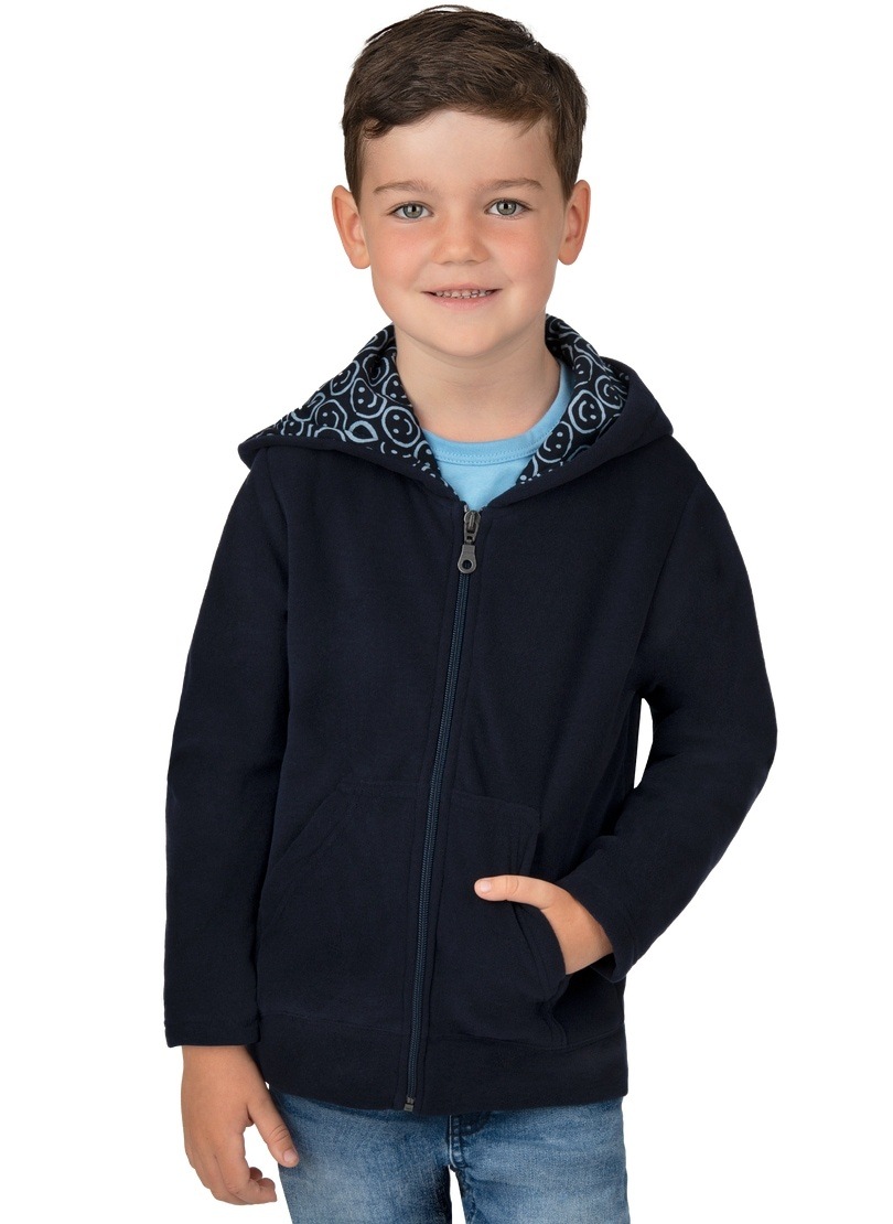 Trigema Fleecejacke »TRIGEMA Fleece-Jacke mit Kapuze«, (1 St.) von Trigema