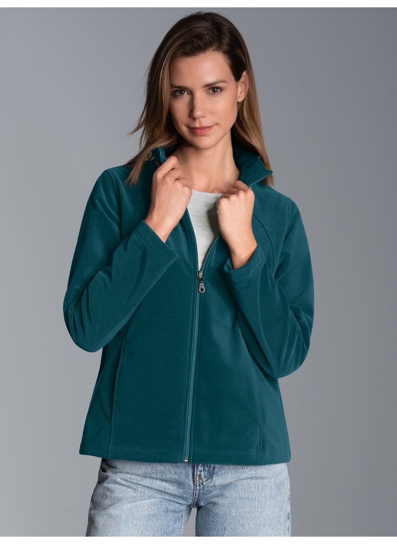 Trigema Fleecejacke »TRIGEMA Taillierte Fleecejacke«, (1 St.) von Trigema