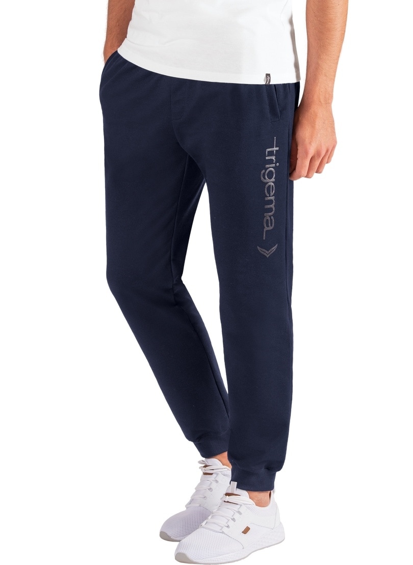 Trigema Jerseyhose »TRIGEMA Freizeithose mit TRIGEMA-Aufdruck«, (1 tlg.) Trigema Jerseyhose »TRIGEMA Freizeithose mit TRIGEMA-Aufdruck«, (1 tlg.) von Trigema