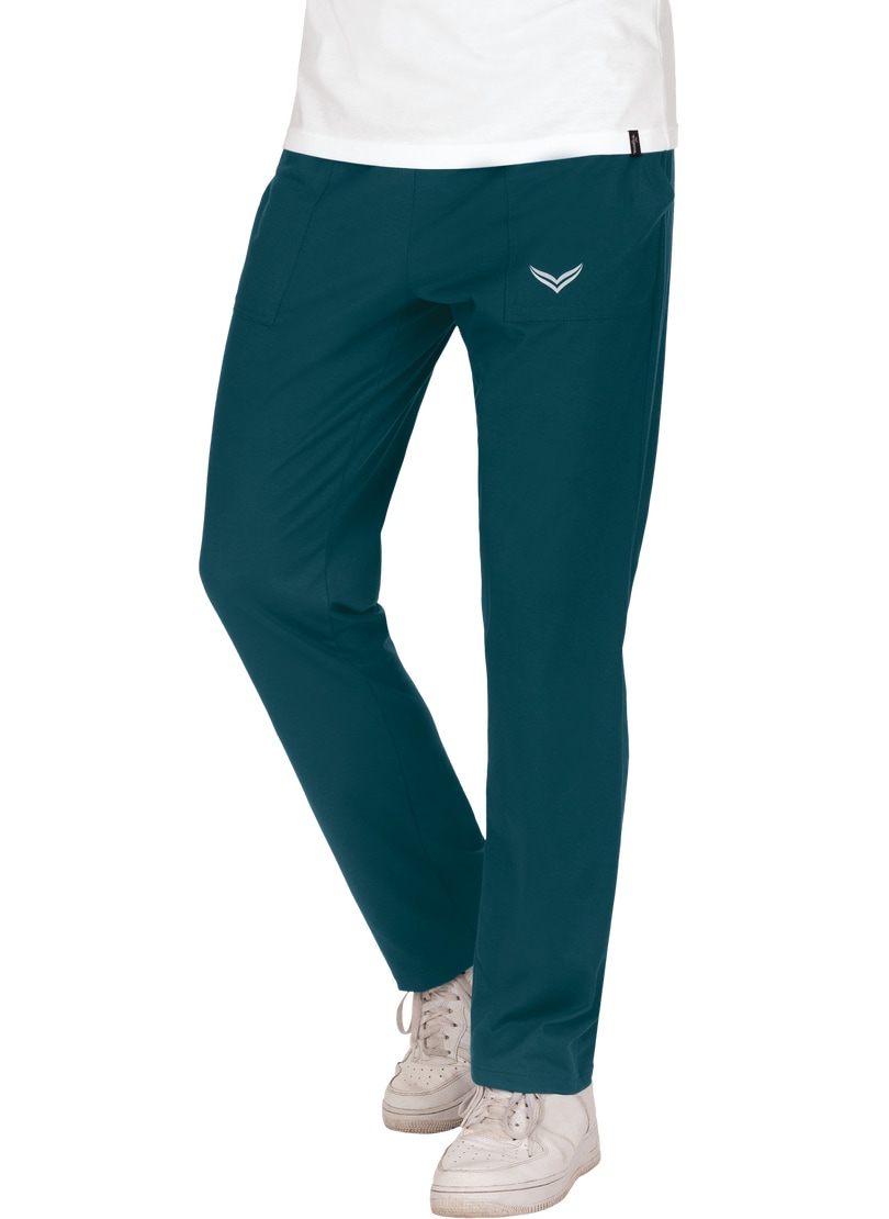 Trigema Jerseyhose »TRIGEMA Hose DELUXE Baumwolle«, (1 tlg.) Trigema Jerseyhose »TRIGEMA Hose DELUXE Baumwolle«, (1 tlg.) von Trigema