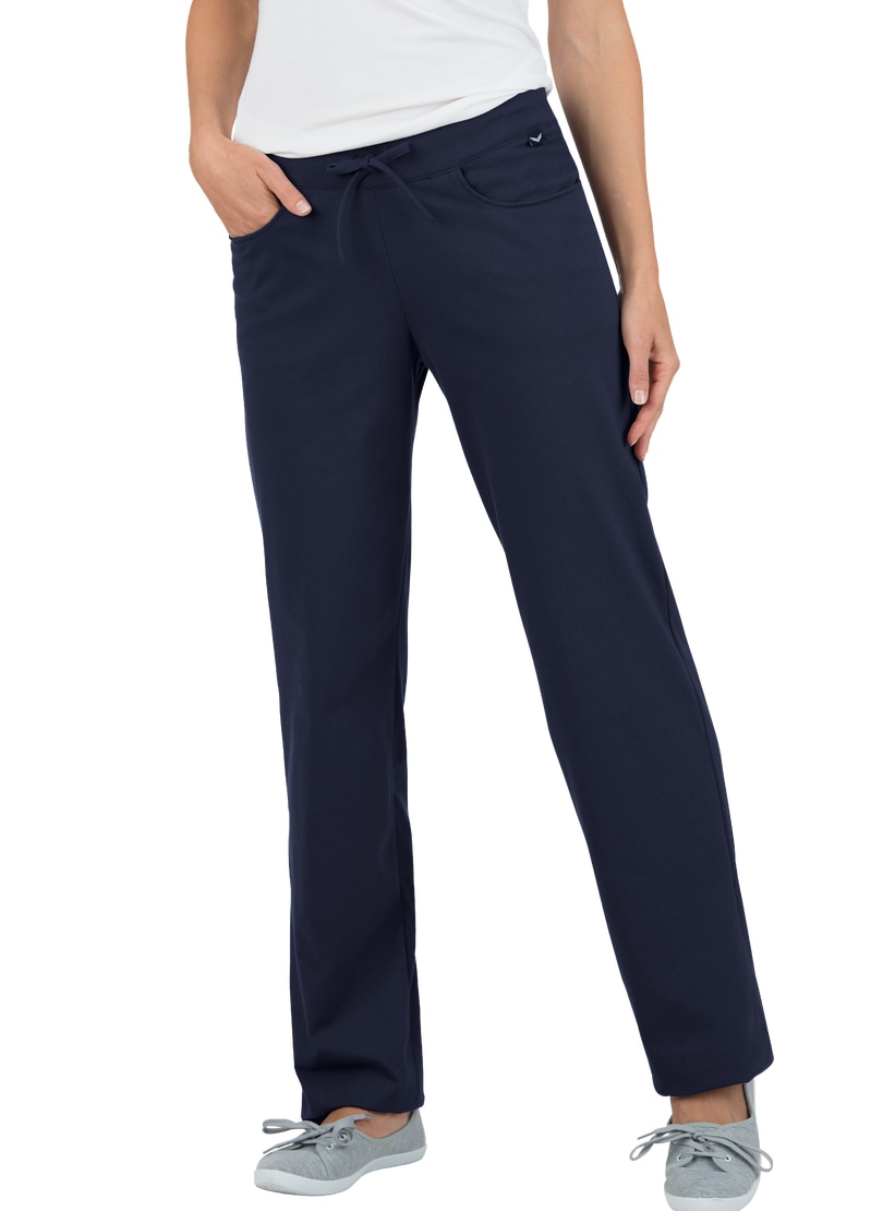 Trigema Jerseyhose »TRIGEMA Hüfthose DELUXE Baumwolle«, (1 tlg.) Trigema Jerseyhose »TRIGEMA Hüfthose DELUXE Baumwolle«, (1 tlg.) von Trigema