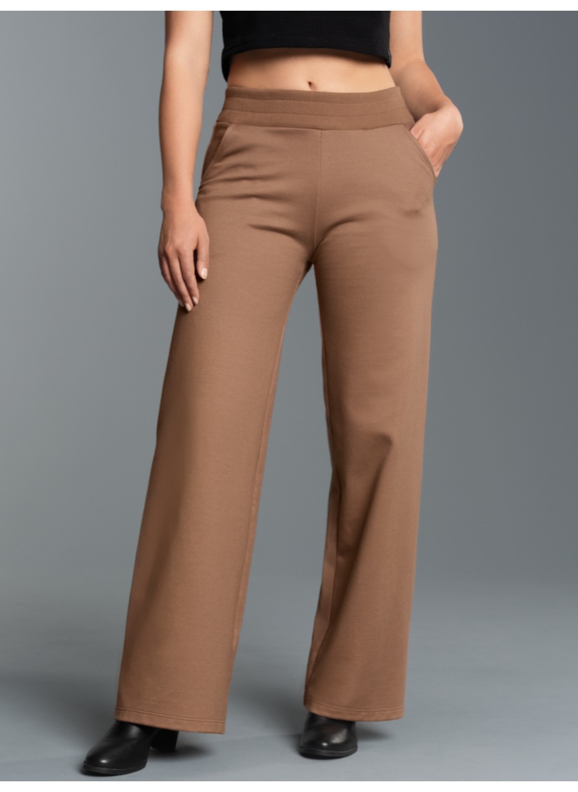 Trigema Jerseyhose »TRIGEMA Jogginghose mit weitem Bein«, (1 tlg.) von Trigema