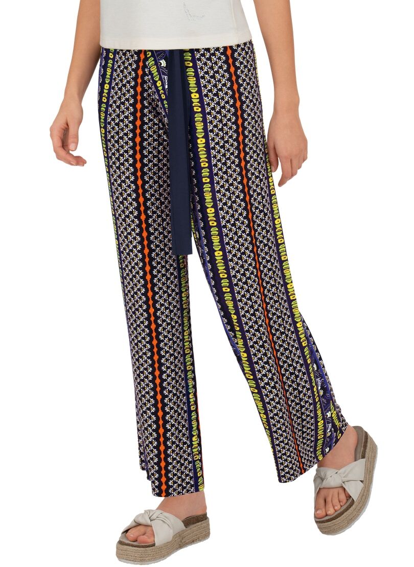 Trigema Jerseyhose »TRIGEMA Marlenehose mit weitem Beinschnitt«, (1 tlg.) Trigema Jerseyhose »TRIGEMA Marlenehose mit weitem Beinschnitt«, (1 tlg.) von Trigema