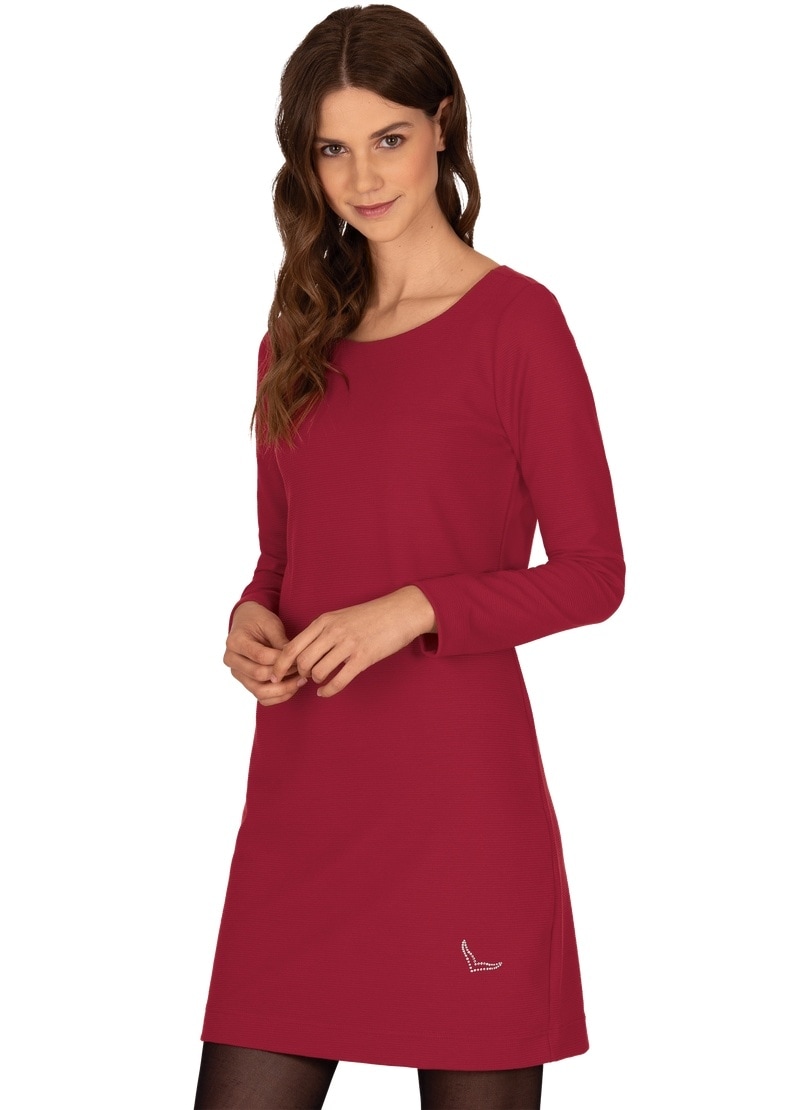 Trigema Jerseykleid »TRIGEMA Knielanges Kleid mit langen Ärmeln« Trigema Jerseykleid »TRIGEMA Knielanges Kleid mit langen Ärmeln« von Trigema