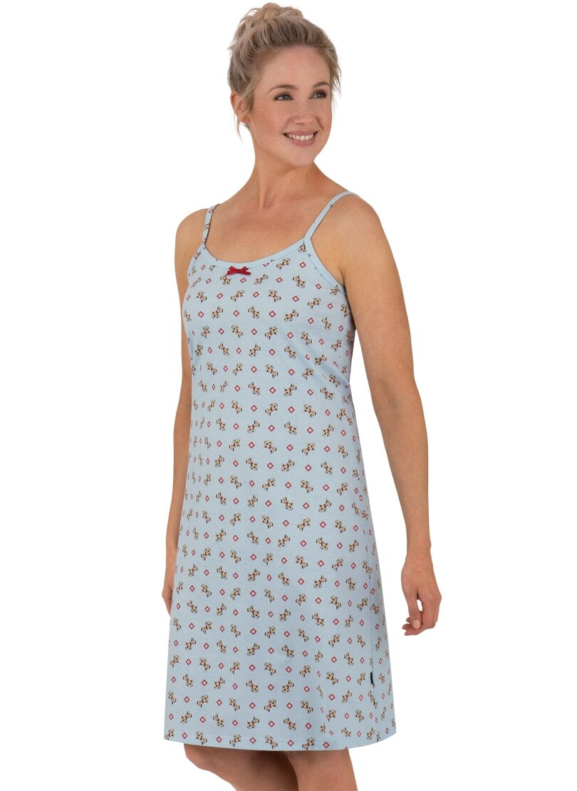 Trigema Jerseykleid »TRIGEMA Nachthemd mit Spaghettiträgern«, (1 tlg.) Trigema Jerseykleid »TRIGEMA Nachthemd mit Spaghettiträgern«, (1 tlg.) von Trigema
