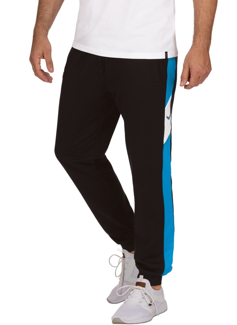 Trigema Jerseyhose »TRIGEMA Jogginghose mit Kontraststreifen«, (1 tlg.) von Trigema