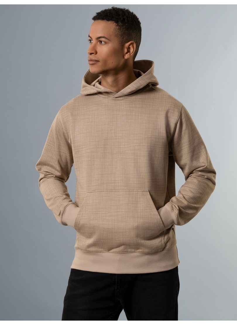 Trigema Kapuzensweatshirt »TRIGEMA Hoodie mit Print-Muster und Känguru-Tasche« von Trigema