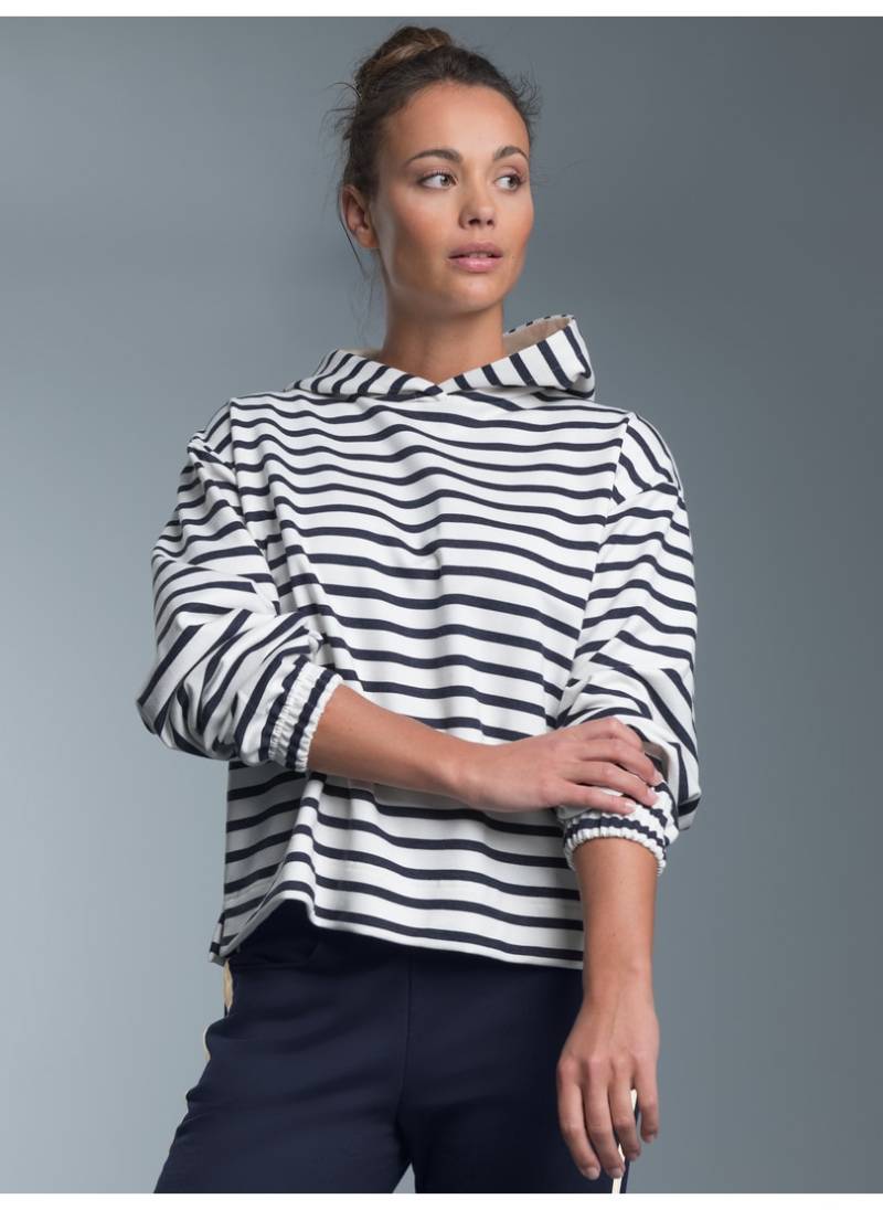 Trigema Kapuzensweatshirt »TRIGEMA Hoodie mit Ringelmuster« von Trigema