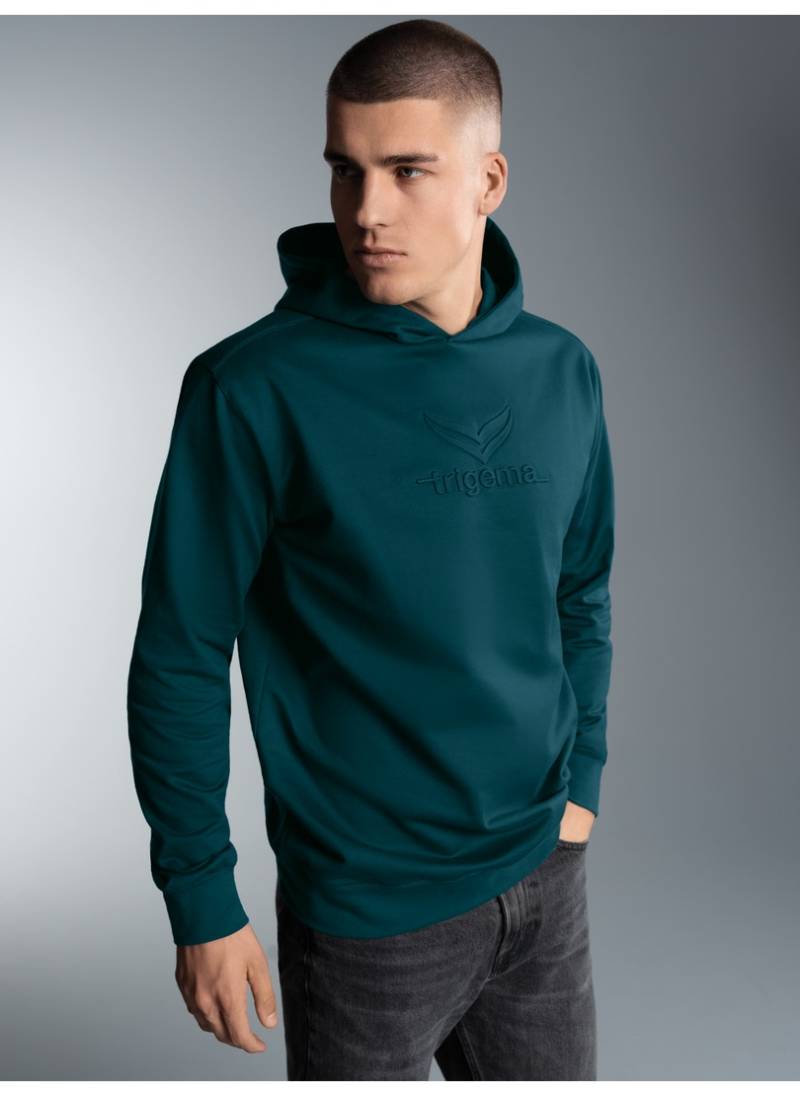 Trigema Kapuzensweatshirt »TRIGEMA Kapuzenpullover mit grossem 3D-Motiv« von Trigema
