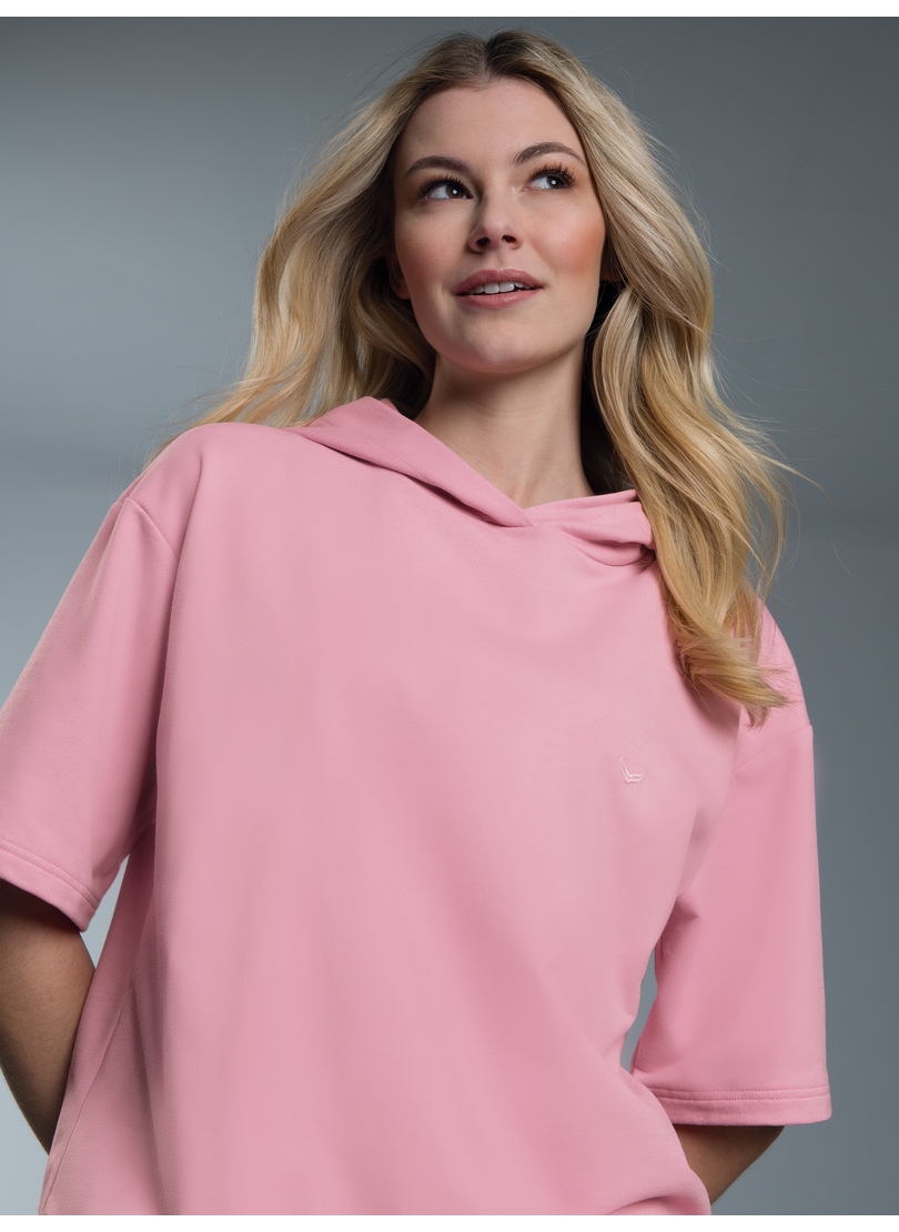 Trigema Kapuzensweatshirt »TRIGEMA Kurzarm Cropped Hoodie« Trigema Kapuzensweatshirt »TRIGEMA Kurzarm Cropped Hoodie« von Trigema