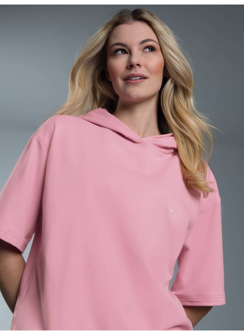 Trigema Kapuzensweatshirt »TRIGEMA Kurzarm Cropped Hoodie« von Trigema