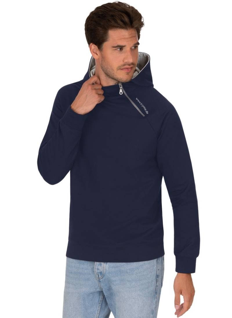 Trigema Sweatshirt »TRIGEMA Raglan-Kapuzenpullover mit Reissverschluss« von Trigema