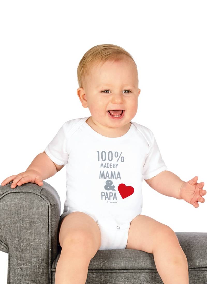 Trigema T-Shirt »TRIGEMA Baby-Body Feinripp« von Trigema