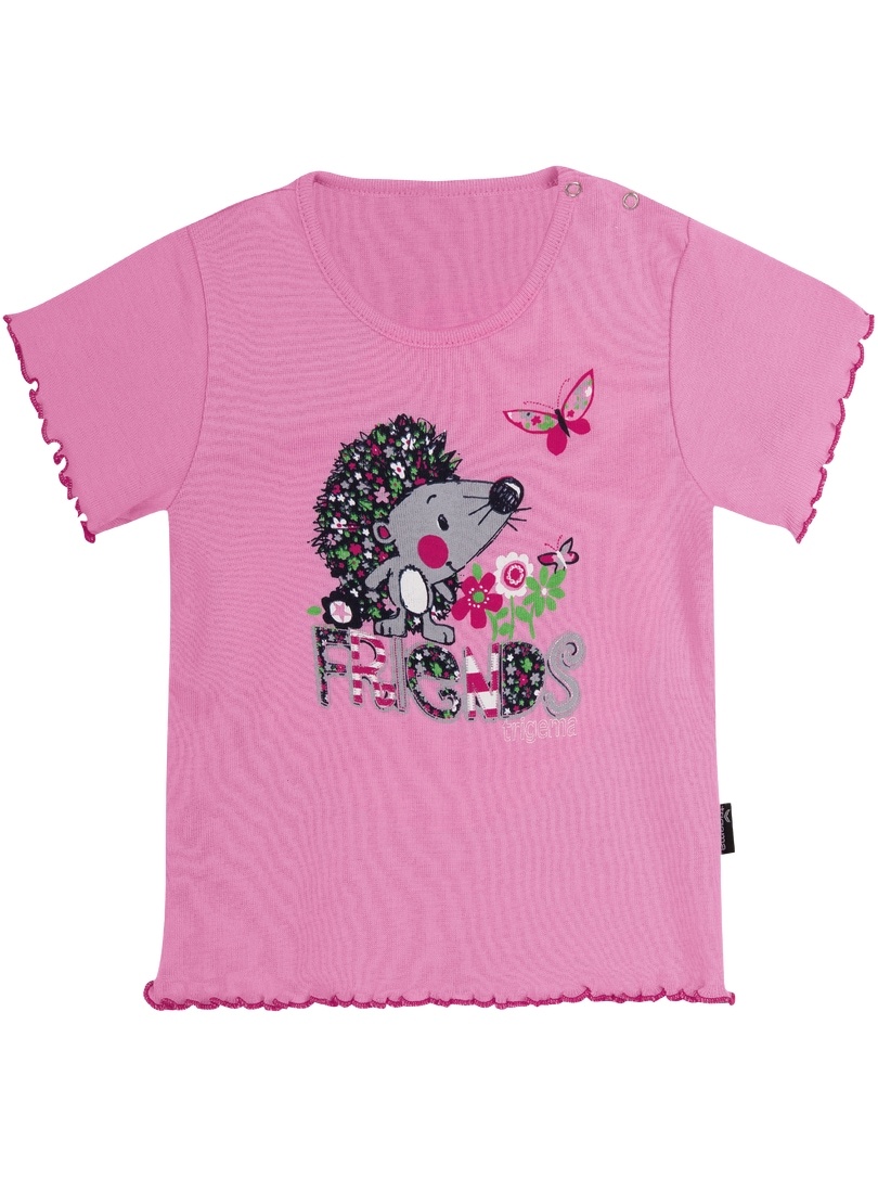 Trigema T-Shirt »TRIGEMA Baby-Shirt mit niedlichem Igel-Motiv« von Trigema