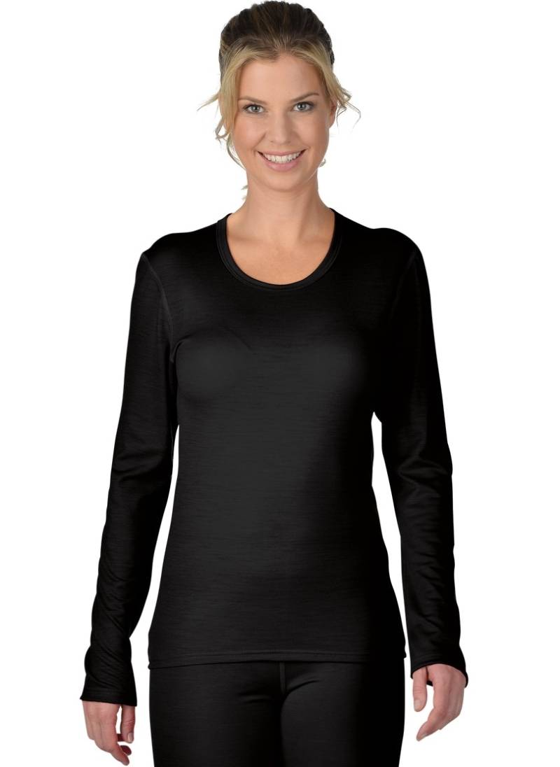 Trigema Longsleeve »TRIGEMA Sportshirt aus Merinowolle«, (1 tlg.) von Trigema