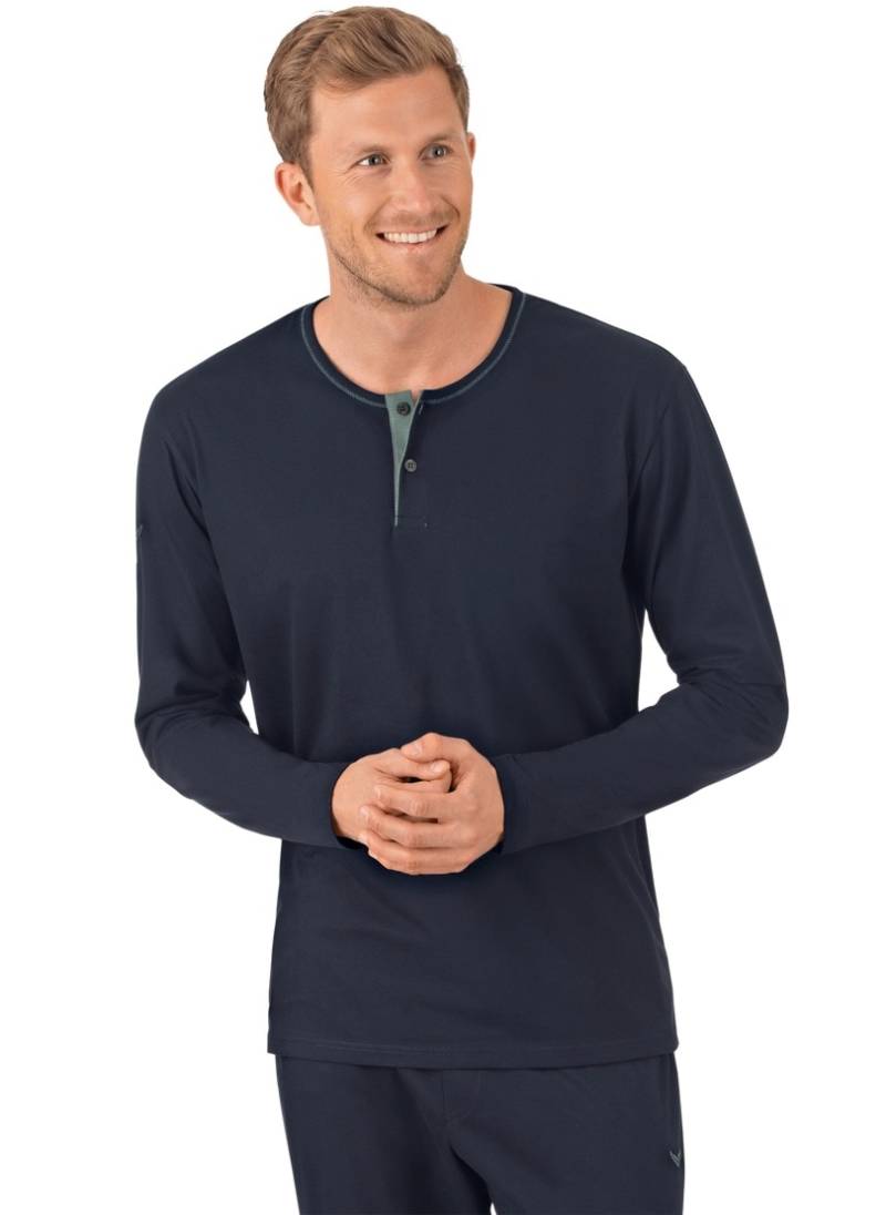 Trigema Longsleeve »TRIGEMA Langarmshirt aus Biobaumwolle« von Trigema