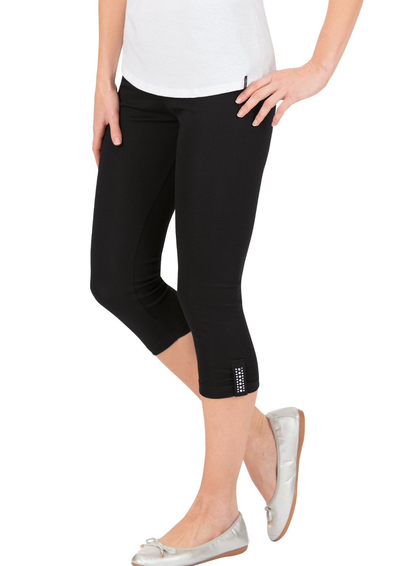 Trigema Leggings »TRIGEMA Leggings 7/8 mit Kristallsteinen«, (1 tlg.) Trigema Leggings »TRIGEMA Leggings 7/8 mit Kristallsteinen«, (1 tlg.) von Trigema