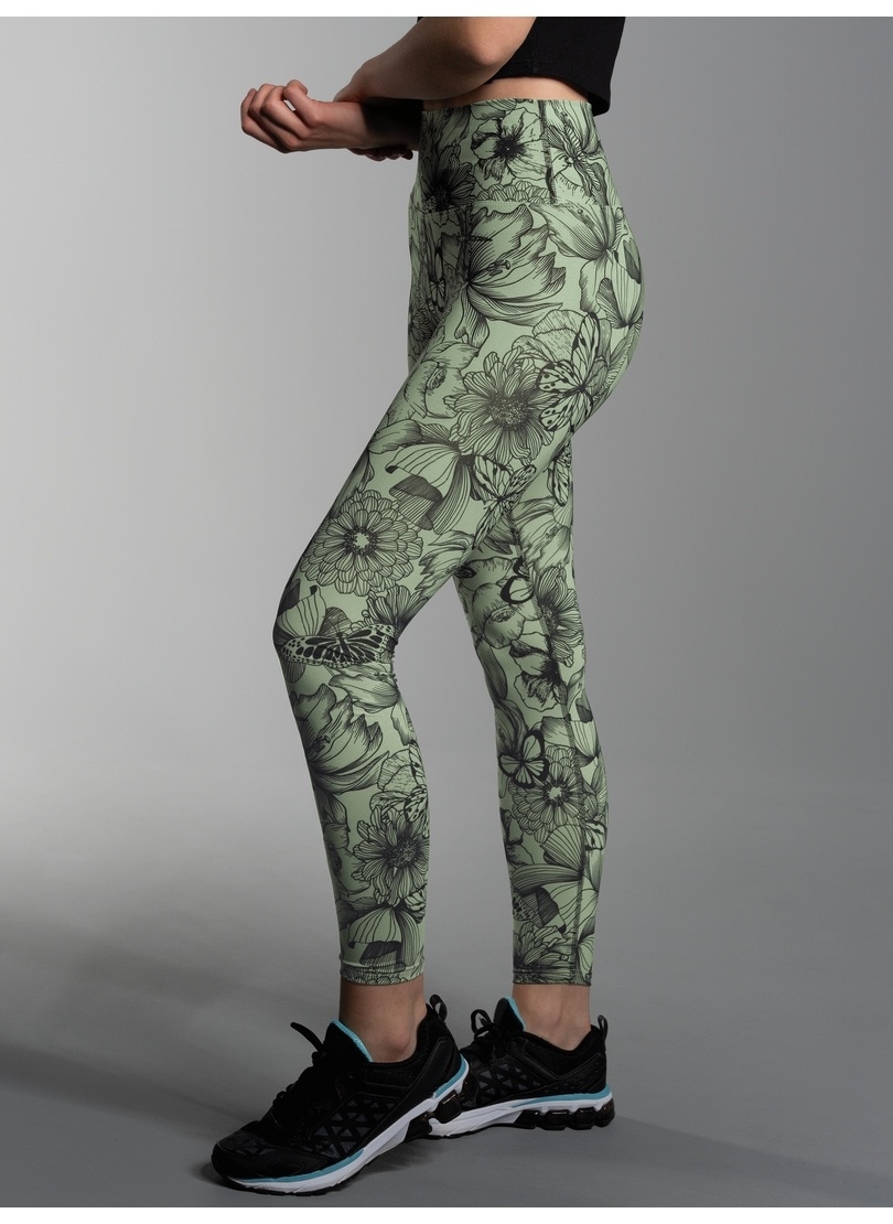 Trigema Leggings »TRIGEMA Sportleggings mit floralem Allover-Print«, (1 tlg.) von Trigema
