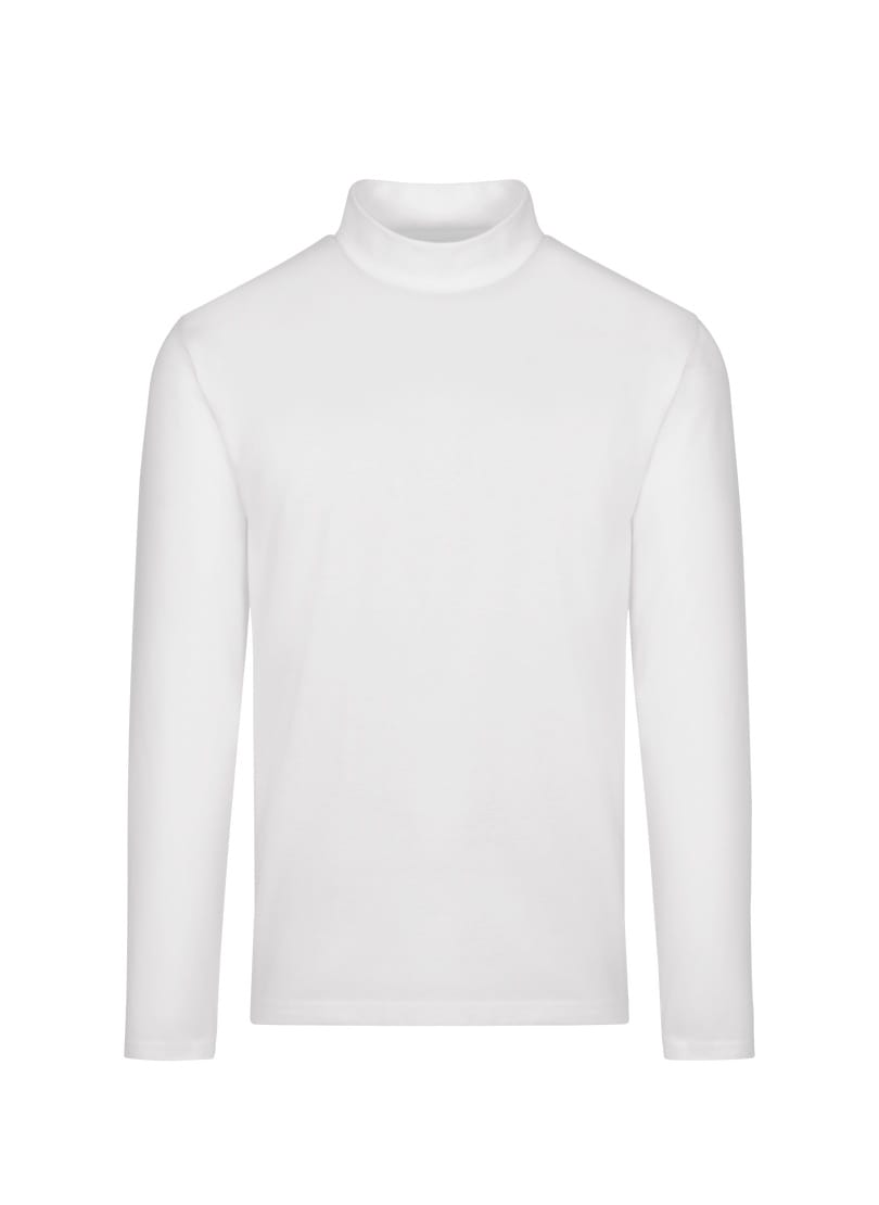 Trigema Longsleeve »TRIGEMA Langarm Shirt mit Stehkragen« von Trigema