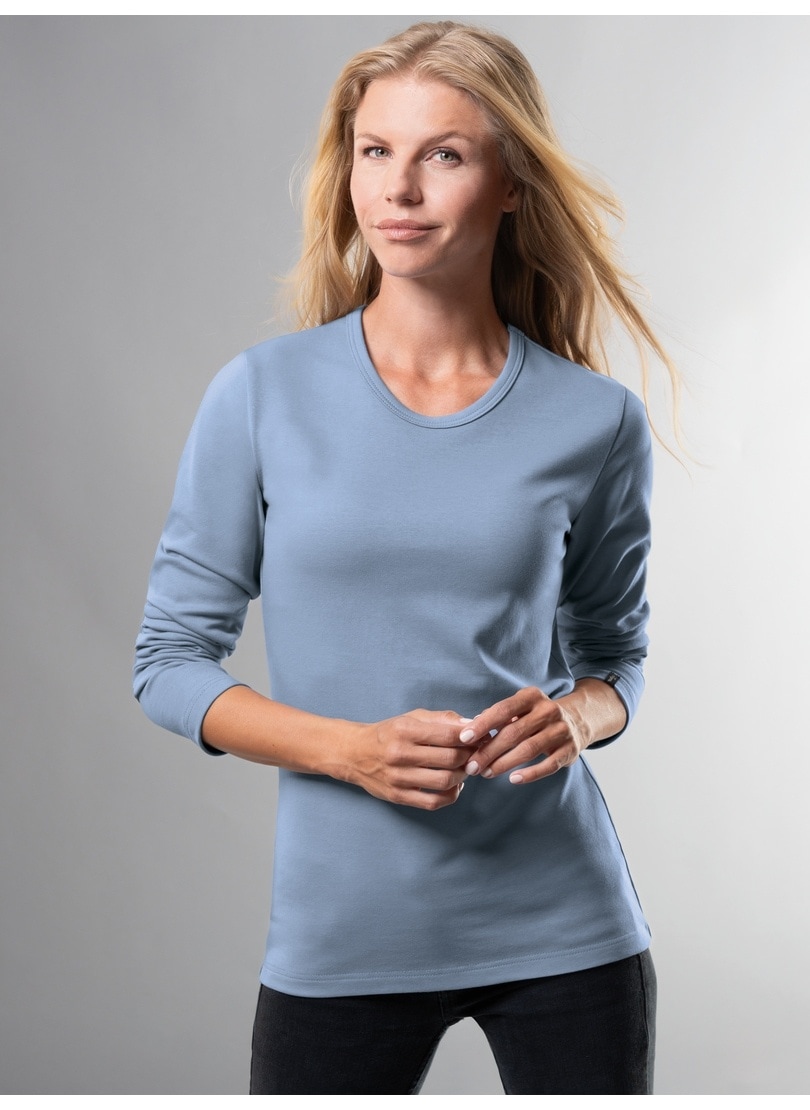 Trigema Longsleeve »TRIGEMA Langarmshirt« von Trigema