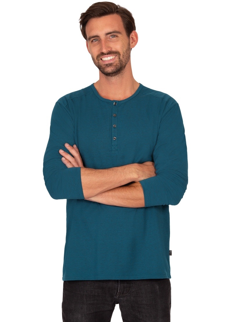 Trigema Longsleeve »TRIGEMA Langarmshirt mit Knopfleiste« Trigema Longsleeve »TRIGEMA Langarmshirt mit Knopfleiste« von Trigema
