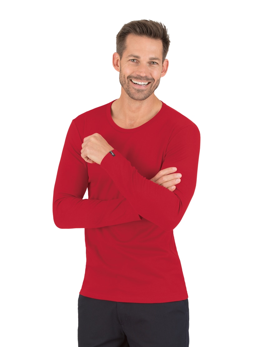 Trigema Longsleeve »TRIGEMA Langarmshirt« von Trigema