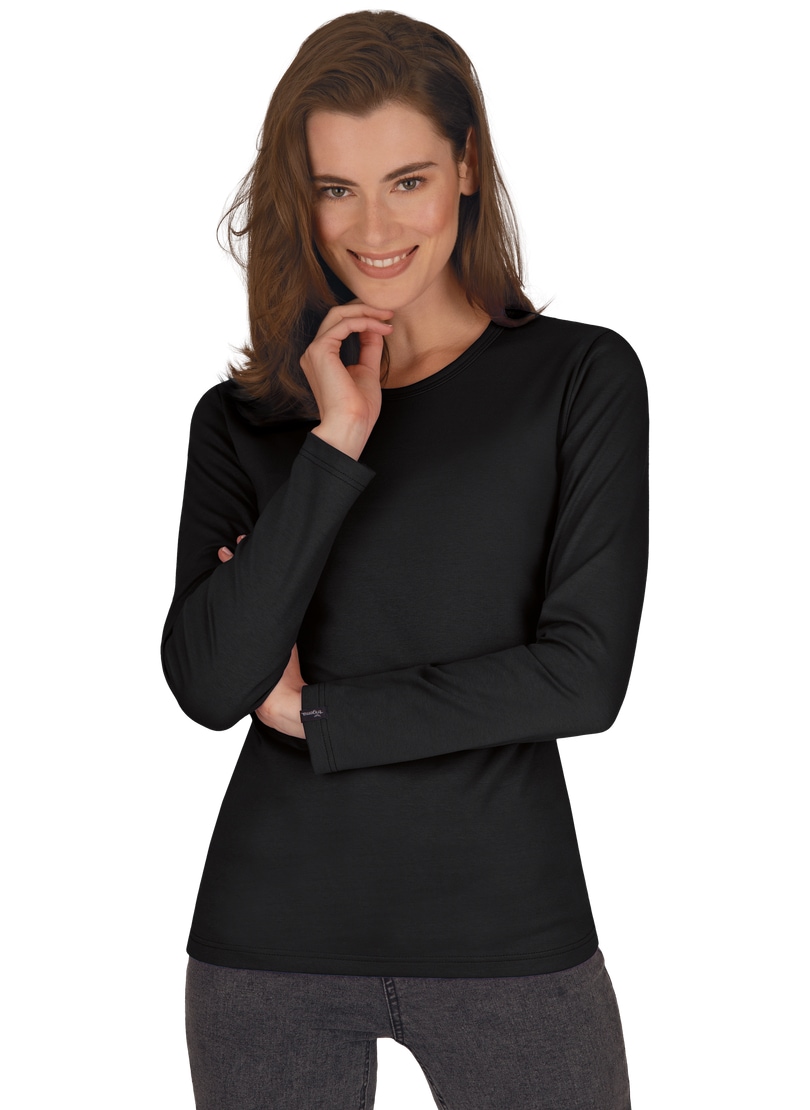 Trigema Longsleeve »TRIGEMA Langarmshirt« von Trigema