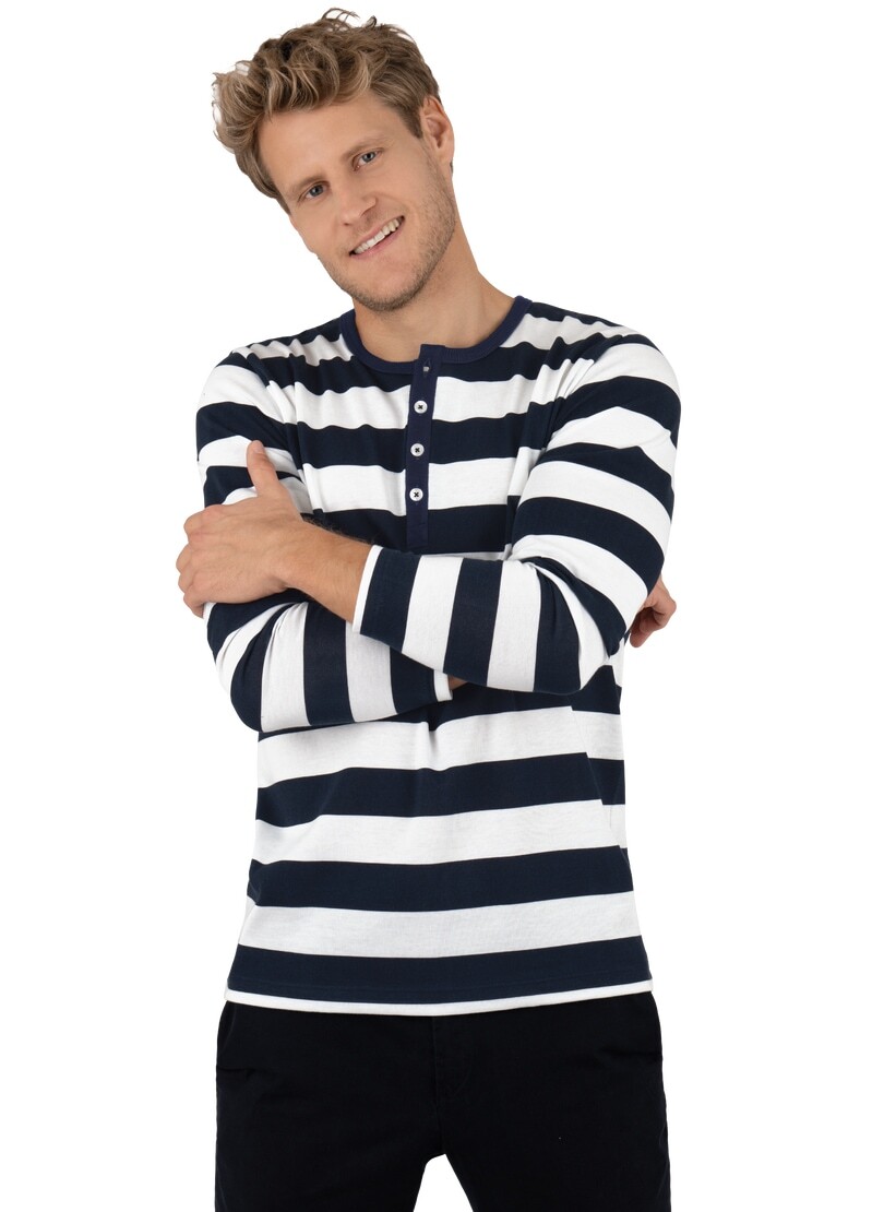 Trigema Longsleeve »TRIGEMA Longsleeve mit maritimem Streifenmuster« Trigema Longsleeve »TRIGEMA Longsleeve mit maritimem Streifenmuster« von Trigema