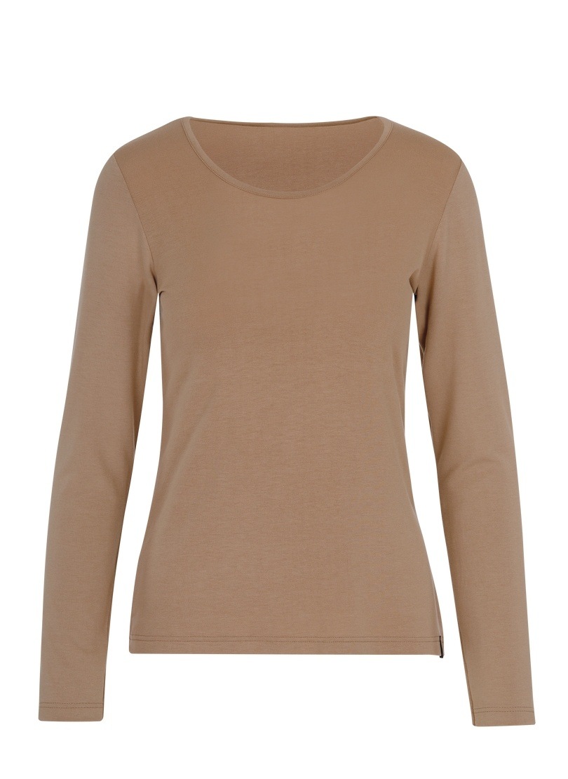 Trigema Longsleeve »TRIGEMA Shirt aus Viskose Langarm«, (1 tlg.) von Trigema