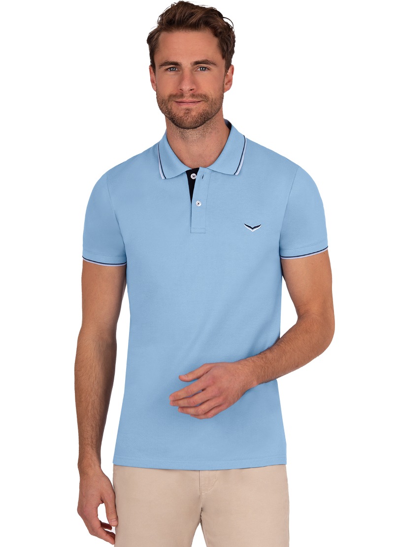 Trigema Poloshirt »TRIGEMA Slim Fit Polohemd« von Trigema