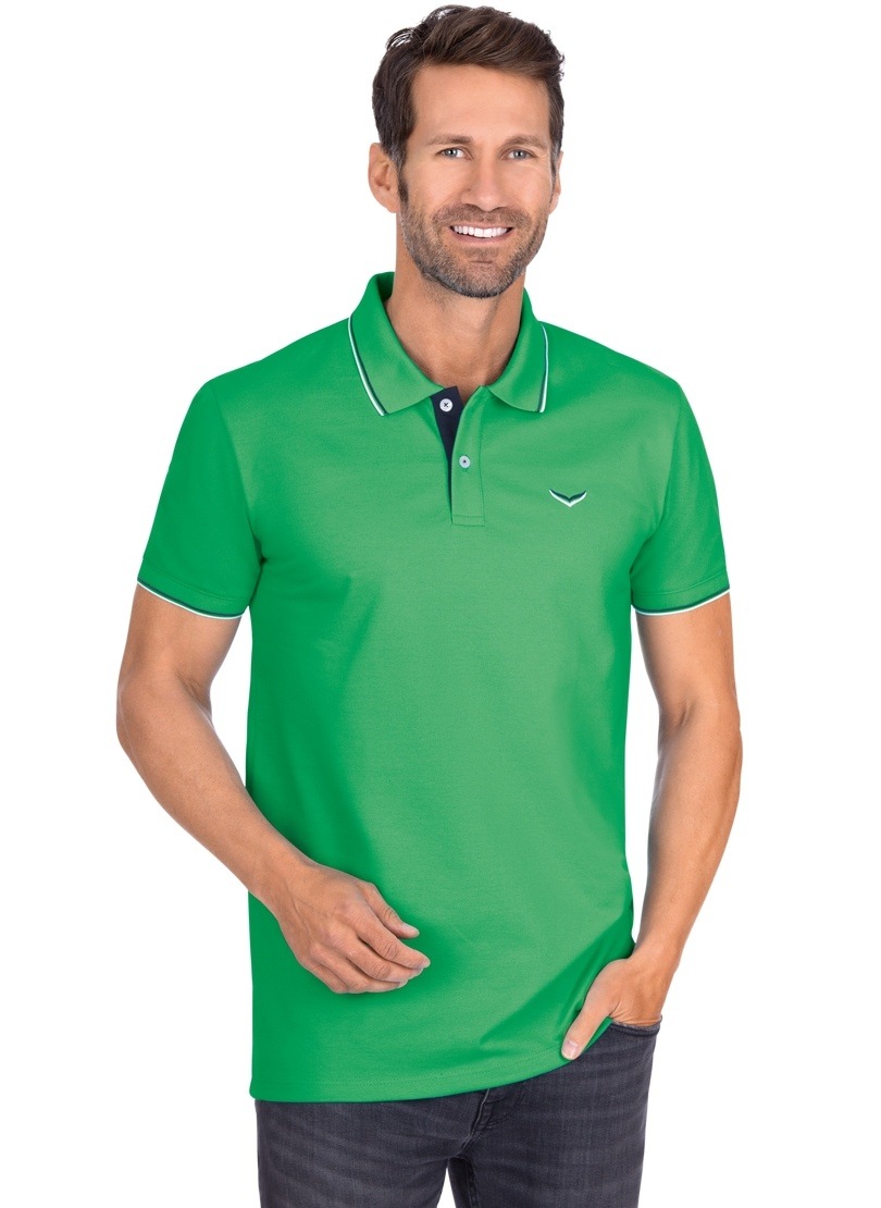 Trigema Poloshirt »TRIGEMA Slim Fit Polohemd« von Trigema