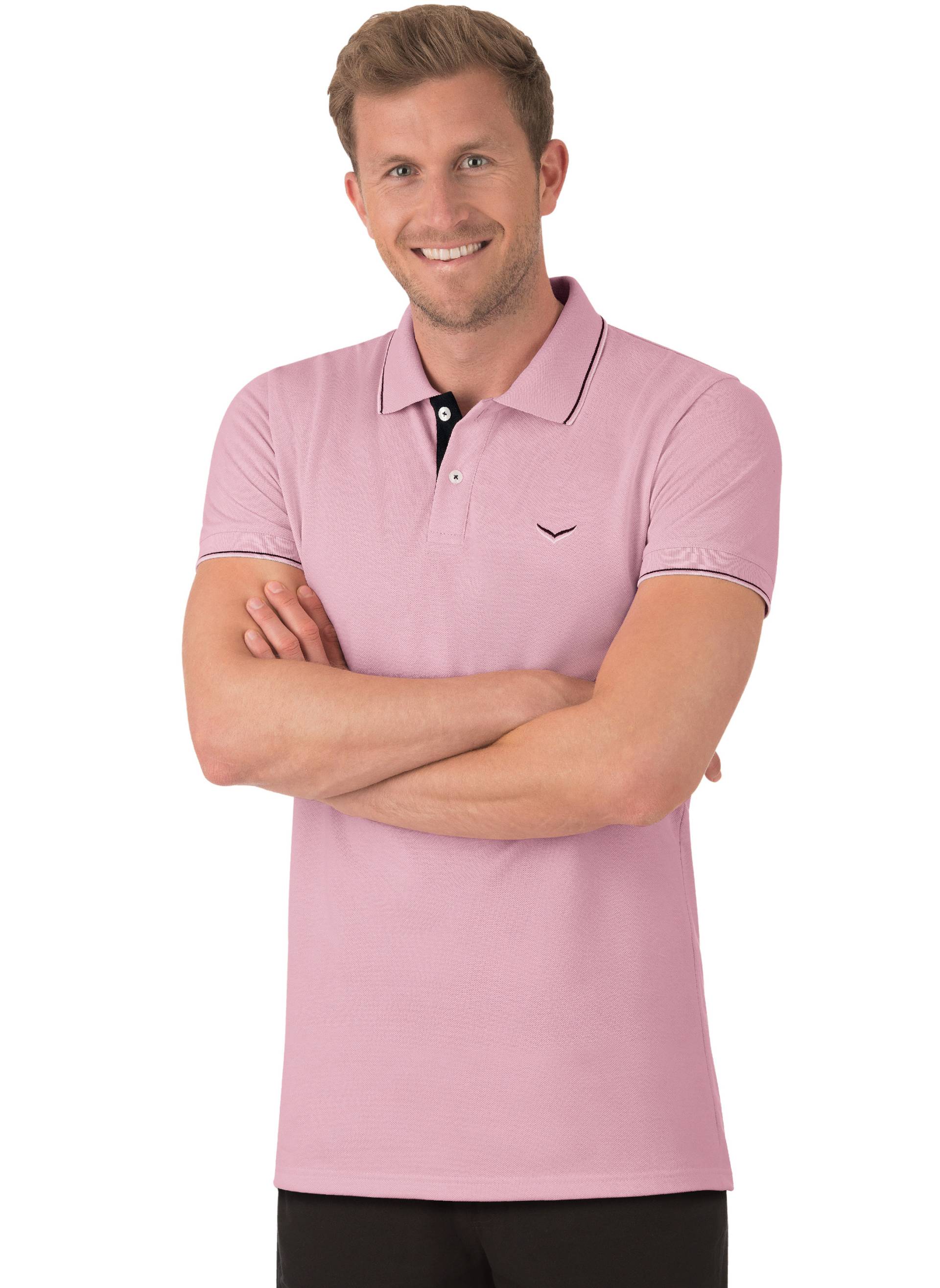 Trigema Poloshirt »TRIGEMA Slim Fit Polohemd« von Trigema